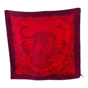 Hermès Surteint Jungle Love Foulard En Soie 2000 Dallet Robert