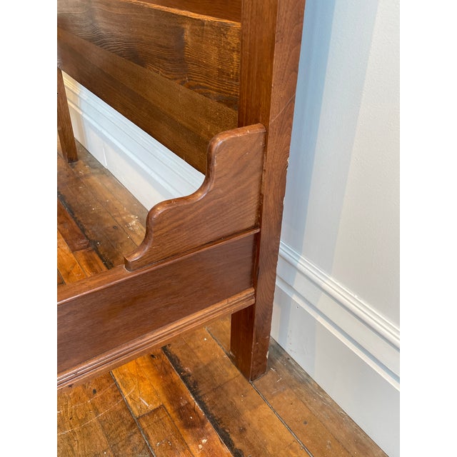 Antique Victorian/Eastlake Walnut Full Size Bed For Sale - Image 13 of 15