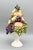 French Country Vintage Italian-Attributed Ceramic Fruit Topiary on Pedestal – Tuscan / Hollywood Regency / Cottagecore For Sale - Image 3 of 14