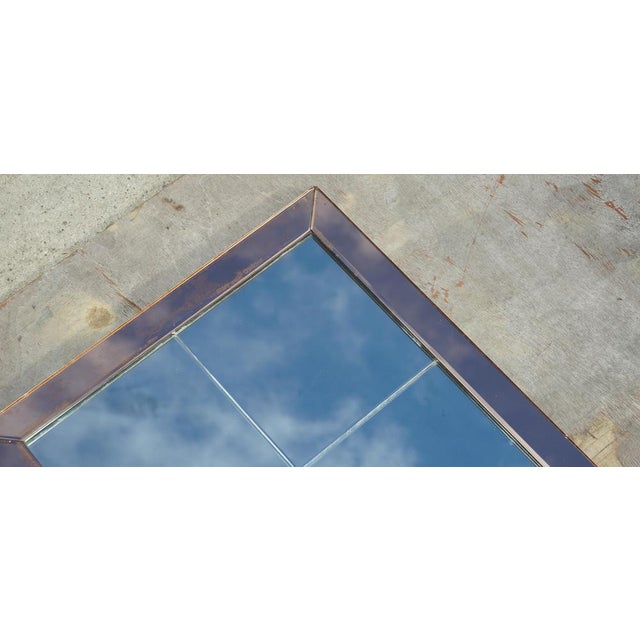 Art Deco Venetian Foxed Rose Coloured Glass Bevelled Mirror, 1930s For Sale - Image 12 of 18