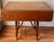 Traditional Rare Convertible Bamboo Turned Walnut Drop Leaf Dining Table / Coffee Table For Sale - Image 3 of 11