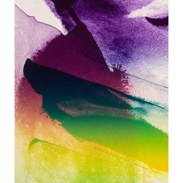 Contemporary Paul Jenkins "Phenomena Franklin's Kite", 1973 For Sale - Image 3 of 10