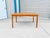 1960s 1960s Danish Modern Teak & Vinyl Dining Set of 6 For Sale - Image 5 of 12