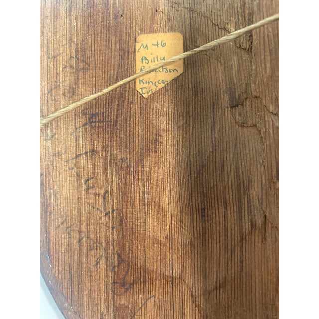 Brown William (Billy) Robertson Pacific North Coast Cedar Bear Mask For Sale - Image 8 of 8