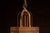 Mid 20th Century Mediterranean Bronze Tone Faux Alabaster Lantern Pendant For Sale - Image 4 of 10