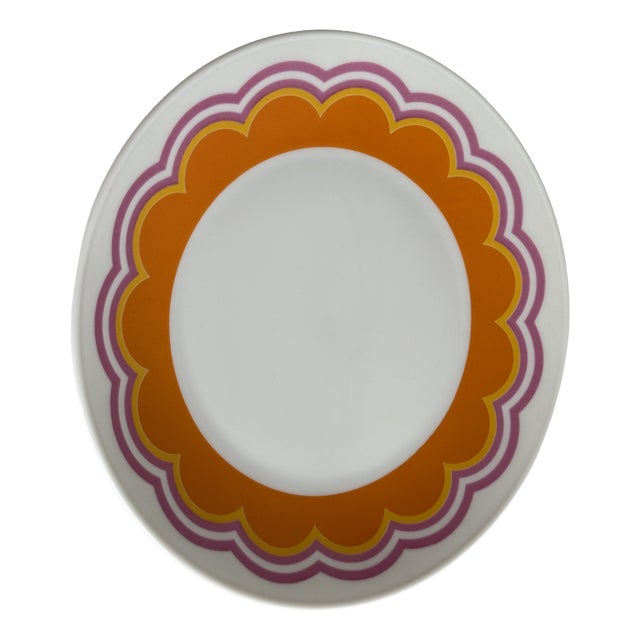 Breakfast Plate by Hans-Theodor Baumann for Rosenthal, Germany, 1970 For Sale