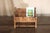 Wood Burnt Bamboo Desk Organizer or Letter Holder For Sale - Image 7 of 8