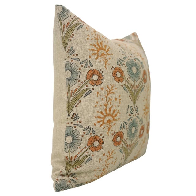 Enhance your home with the timeless elegance of this handmade block print cushion cover from Fabdivine. Made from thick...