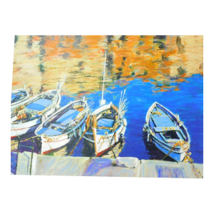 1999 Aldo Luongo Embellished Print Liguiria Signed & Numbered