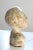 Paint Circa 1940's -1950's Male Bust Sculpture/Glazed Clay Pottery For Sale - Image 7 of 9