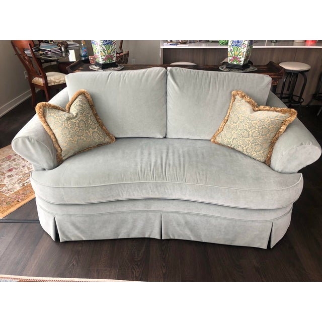 Ethan Allen Paris Loveseat With Cushions For Sale In Los Angeles - Image 6 of 9