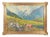 Cesare Bentivoglio, Mountain Landscape, 1920s, Oil on Canvas For Sale