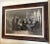Victorian Mid 19th Century Engraving by Thomas Oldham Barlow "Washington Irving and His Literary Friends", in Walnut Veneer Frame For Sale - Image 3 of 9
