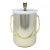 Vintage Metallic Gold-Tone Ice Bucket by Kromex For Sale