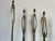 Vintage Elongated African Tribal Bronze Statues - Set of 4 For Sale - Image 4 of 13