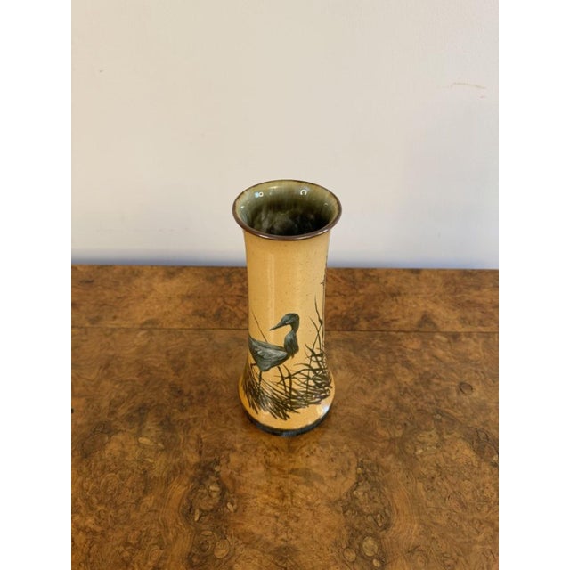 Doulton Vase by Florence E Barlow, 1900s For Sale - Image 6 of 8