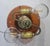 Vintage Hollywood Regency Amber Glass Genie Bottle Table Lamp For Sale In Milwaukee - Image 6 of 7