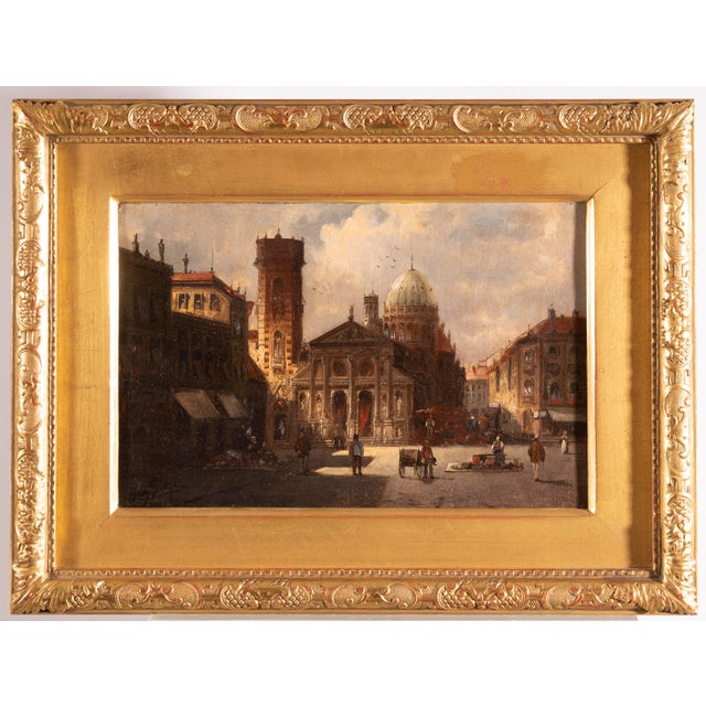 August Von Siegen, Barcelone, Oil Painting For Sale - Image 9 of 16