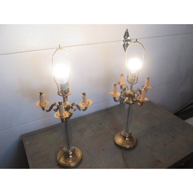 These 1960 Candelabra's are unique in terms of the fact that there are 4 brass plugs that pure brass that do not serve as...