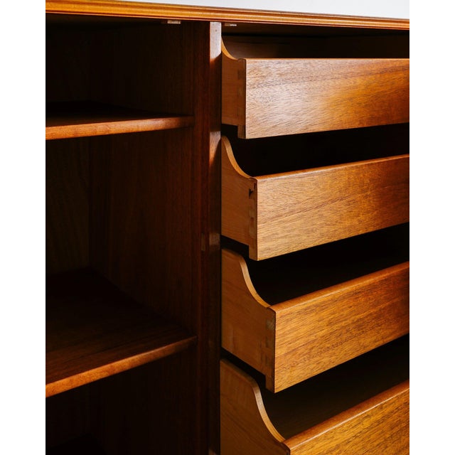 Swedish Mid-Century Wooden Cabinet attributed to Josef Frank, 1950s For Sale - Image 8 of 9