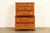 Ethan Allen Early American Solid Maple Chest-on-Chest Seven-Drawer Highboy Dresser For Sale In South Bend - Image 6 of 17