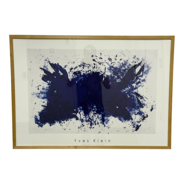Yves Klein for Room & Board Serigraph Print, Framed For Sale