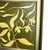 Contemporary Original Botanical Leaf Painting in Brushed Gold Frame, Oil on Canvas, 14.5" X 14.5" by Tatiana Duperault For Sale - Image 3 of 5