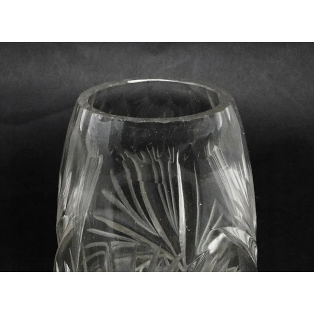 Art Deco Vase from Sudety Glassworks, Poland, 1960s For Sale - Image 4 of 5