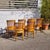 French Provincial Louis XV Style Cane and Cherrywood Dining Chairs, Set of 6 For Sale - Image 13 of 18