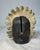 Rare Antique Native American Indian Chief Montreal White Metal Still Coin Bank For Sale - Image 10 of 12