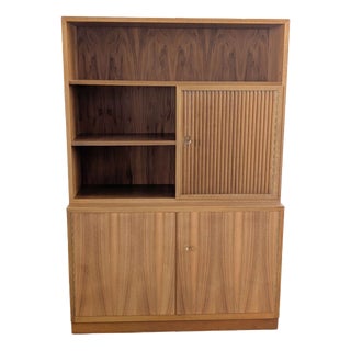 Vintage Filing Cabinet in Cherry Wood from Wk Möbel, 1960s For Sale