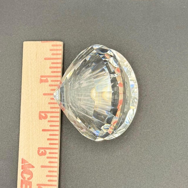 Swarovski Silver Crystal "Shell With Pearl" Figure (Boxed) For Sale In Portland, OR - Image 6 of 8