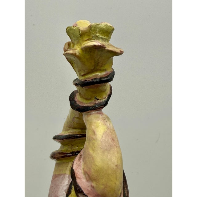 Viennese Art Deco Ceramic Model 714/1 Mask Vessel by Vally Wieselthier for Wiener Werkstätte, 1919–1922 For Sale - Image 12 of 14