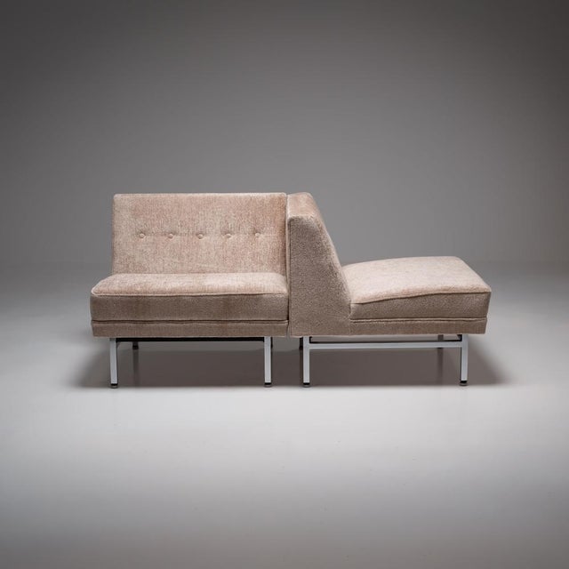 This comfortable two-piece lounge chair designed by George Nelson for Herman Miller creates the perfect centerpiece for...