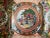 This vibrant square porcelain bowl showcases the ornate beauty of Chinese Famille Rose and Rose Medallion styles, with...