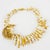 Ugo Correani Gold and White Choker Necklace with Jeweled Medallion For Sale - Image 10 of 13