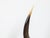 Metal Pair of European Midcentury Horns Mounted on Silver and Black Stepped Bases For Sale - Image 7 of 8