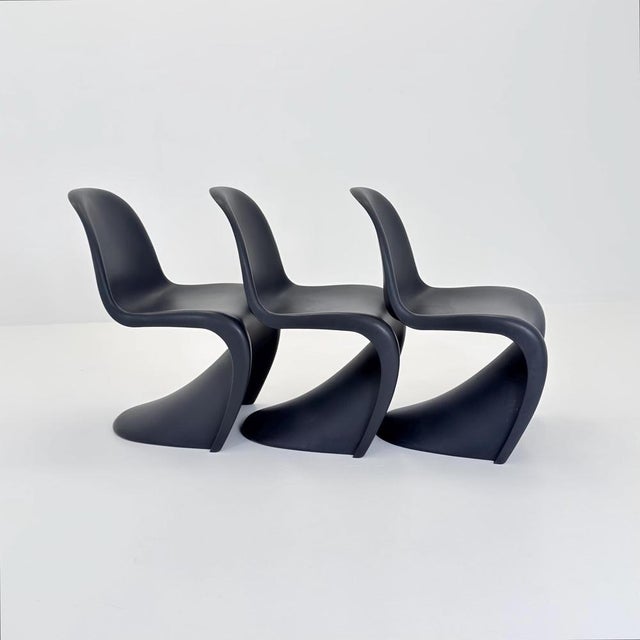 Charcoal Chair by Verner Panton for Vitra, 2012 For Sale - Image 8 of 15