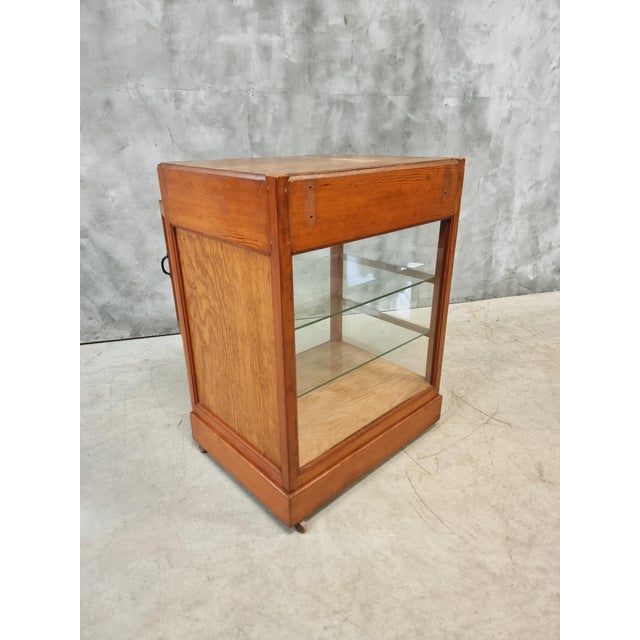 Belgian Display Cabinet, 1930s-1950s For Sale - Image 4 of 16