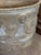 19th Century Pair of 19th Century Neapolitan Terracotta Garden Pots With Masks and Swags For Sale - Image 5 of 12