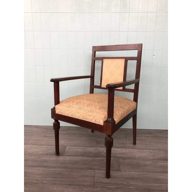 Vintage Liberty Style Armchair, 1920s For Sale - Image 14 of 15