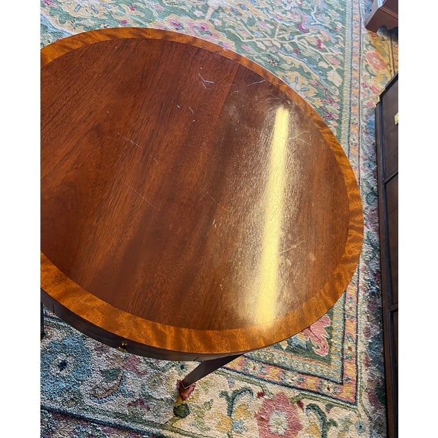 Baker Furniture Company Late 20th Century Small Baker Side Table For Sale - Image 4 of 12