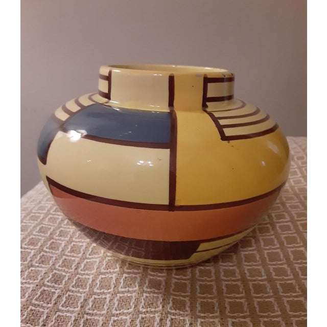 1920s Example of Eva Zeisel Vase in Mondrian Pattern for Schramburg ...