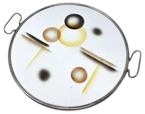 Mid-Century Modern Porcelain Plate from Meissen