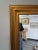 This is a nice gold colored beveled mirror. It can be hung either vertically or horizontally. Measurements = 31.5"x 71" x...