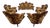 Italian Neo-Baroque Sofa and Lounge Chairs, Set of 5 For Sale