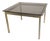 Brass and Glass Coffee Table, 1970s For Sale
