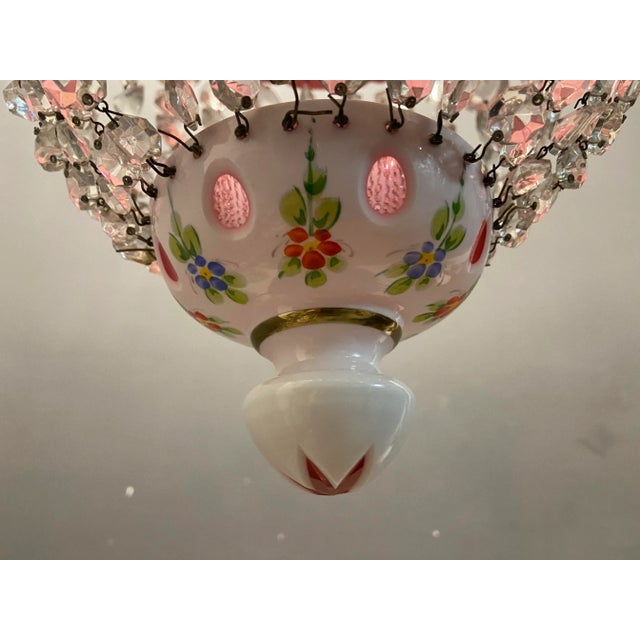 Venetian Murano Glass Pendant Lamp For Sale - Image 4 of 10