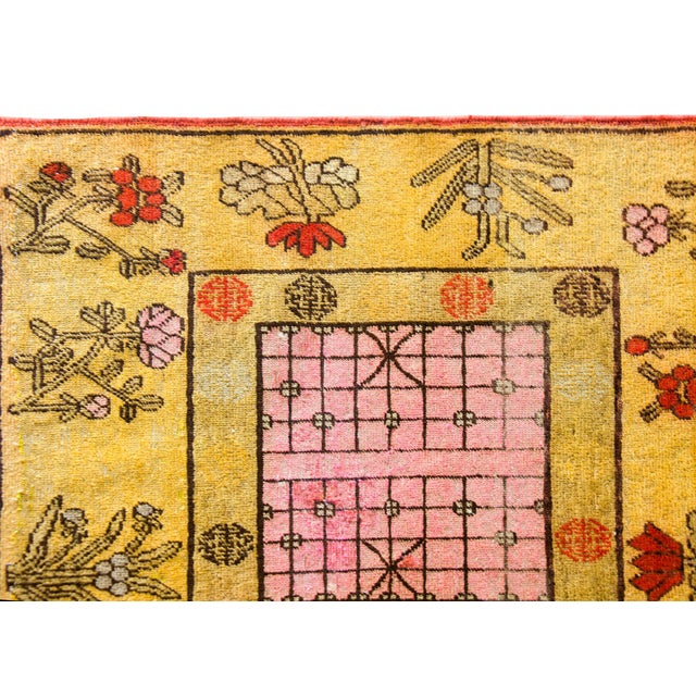 Early 20th Century Central Asian Samarghand Rug For Sale - Image 11 of 14