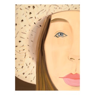 Alex Katz, Straw Hat 2, 2022, Archival Pigment Print For Sale